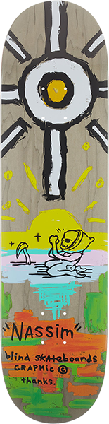 Blind Nassim Reaper Pray 8.0 Deck, Size: 8.0