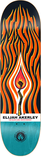 Black Label Akerley Match 8.5 Deck, Size: 8.5