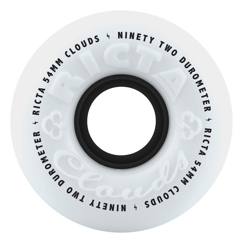 54mm Clouds Black 92a Ricta Wheels