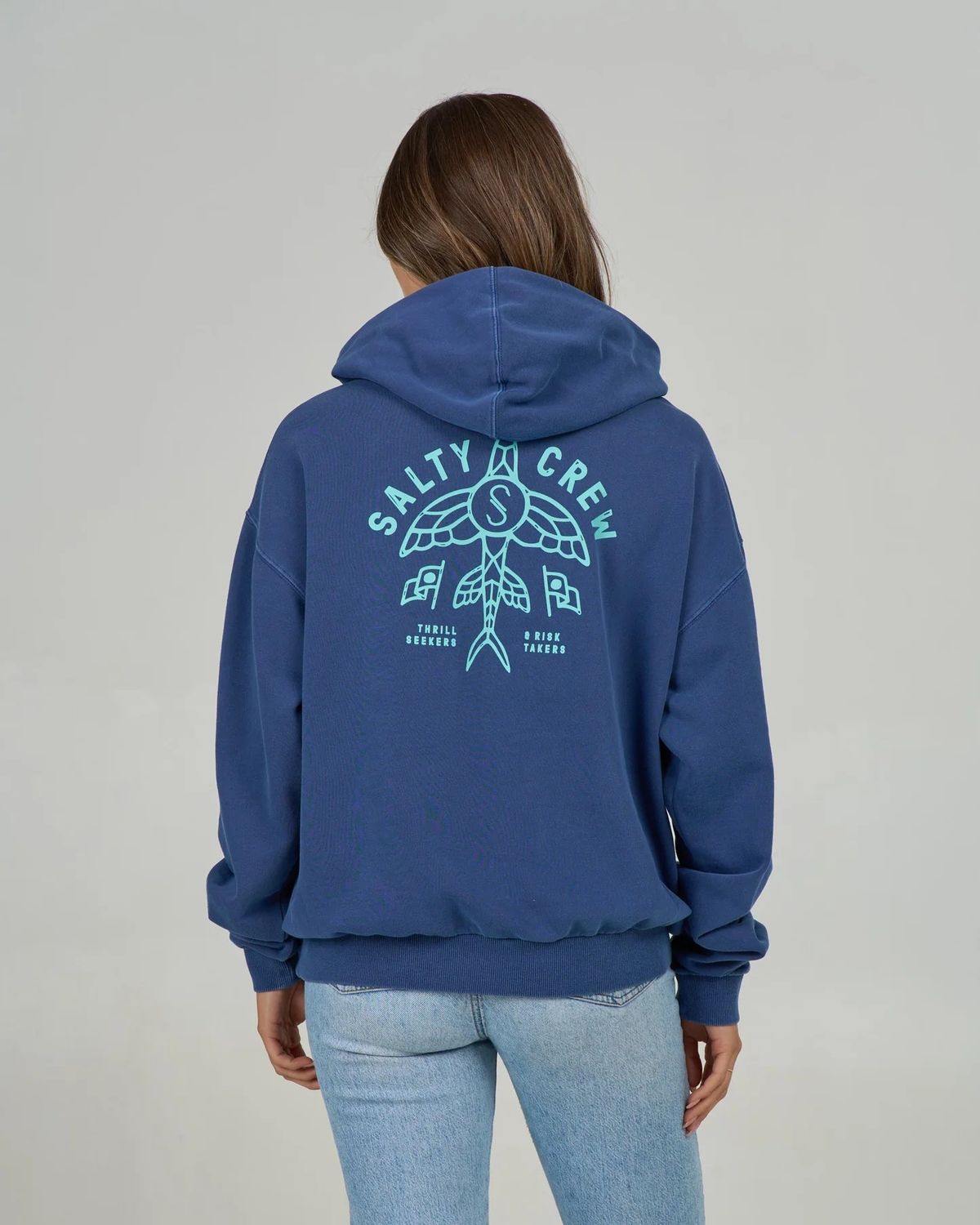 Salty Crew Flying High Women's Hoodie, Size: XS