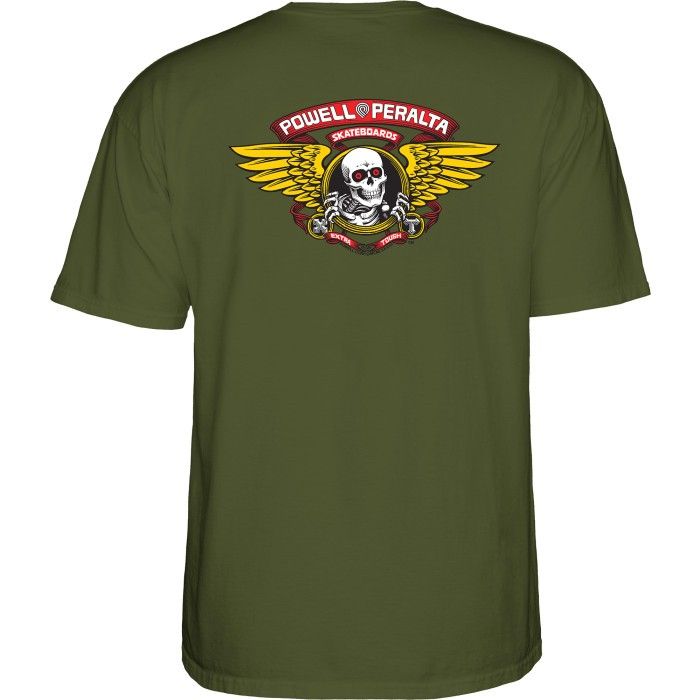 Powell Peralta Winged Ripper S/S Tee, Size: M