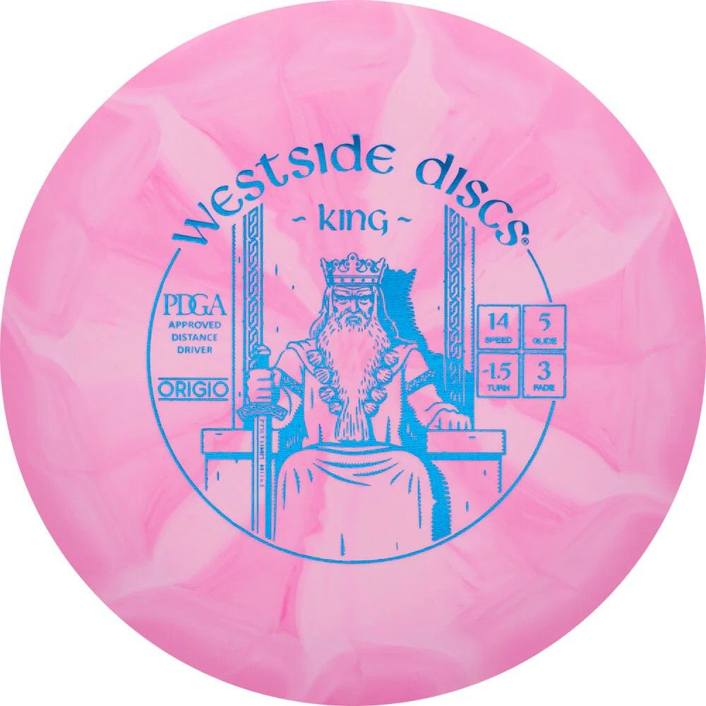 King, plastic: Origio Burst, weight: 173-176g
