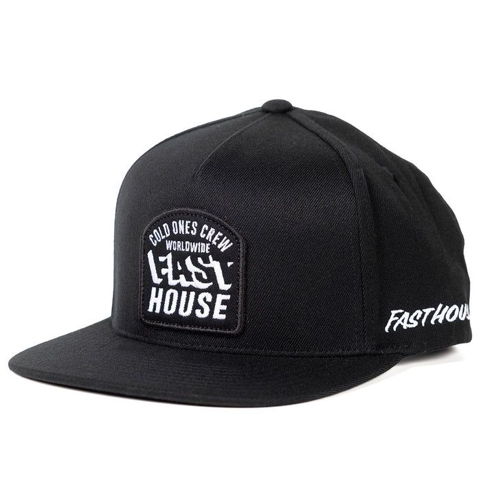 Fasthouse Cold Ones 110 Hat- Black, Size: OS