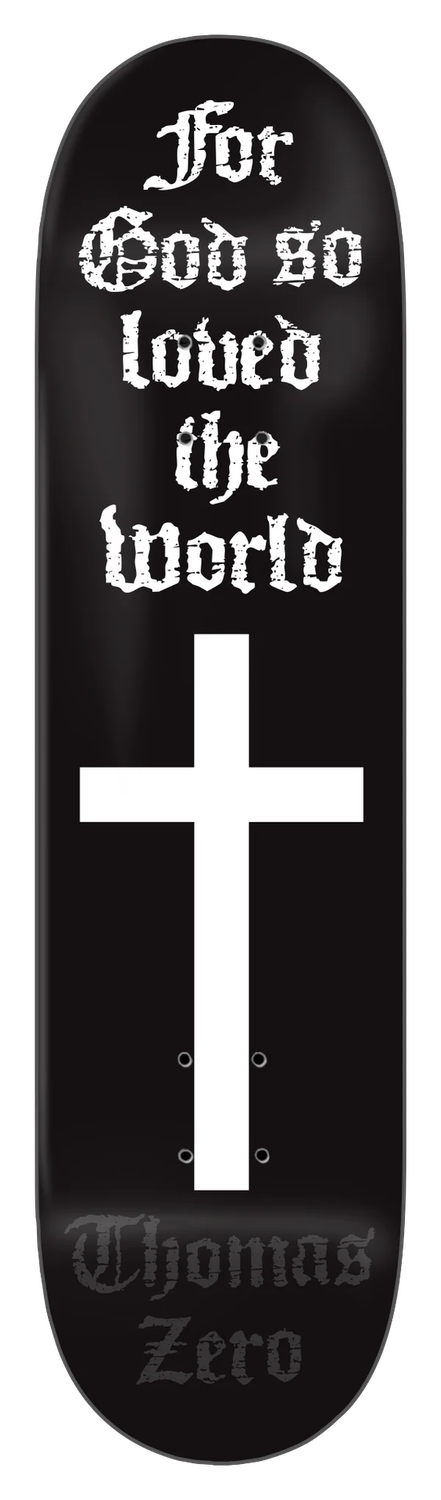 Zero Thomas God So Loved 8.5 Deck, Size: 8.5