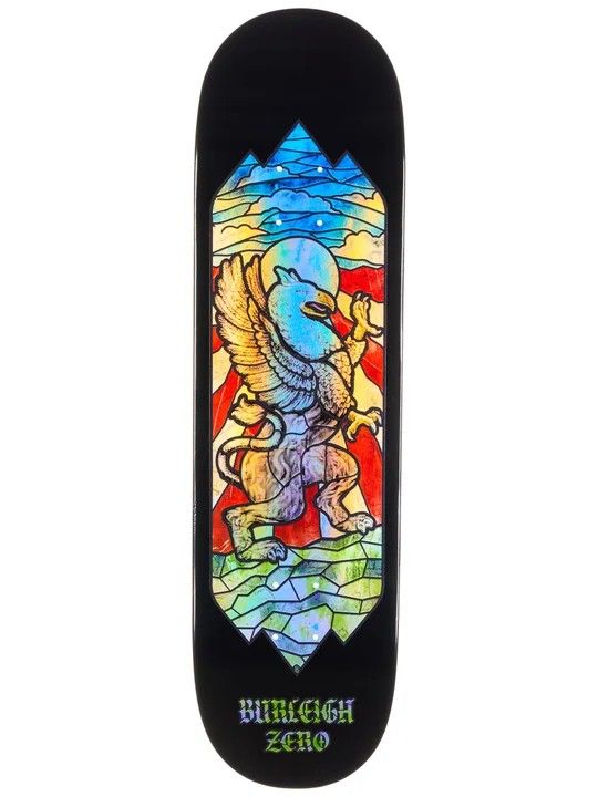 Zero Burleigh Stained Griffin 8.5 Deck, Size: 8.5
