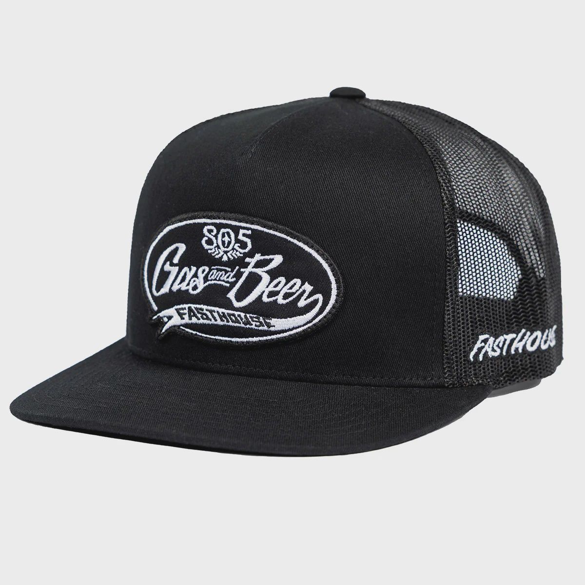Fasthouse Taproom Trucker Hat - Black, Size: OS
