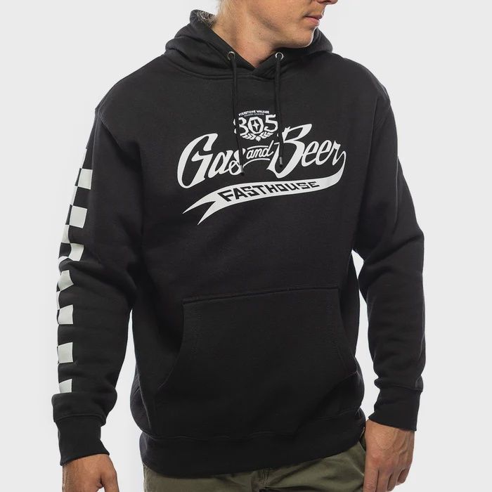 Fasthouse Taproom Hooded Pullover - Black