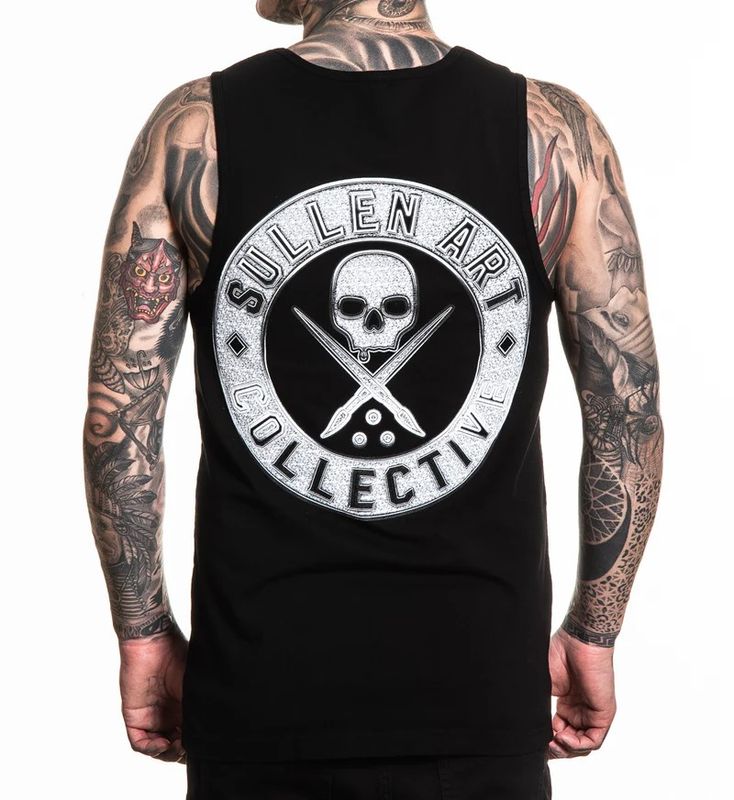 Sullen Iced Boh Tank - Black