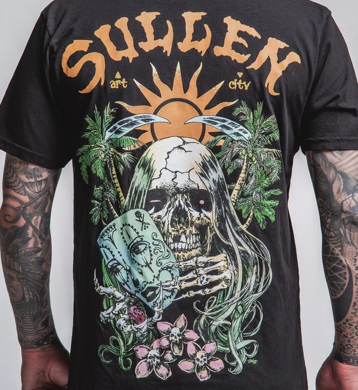 Sullen Hard Gamble S/S Tee - Marron