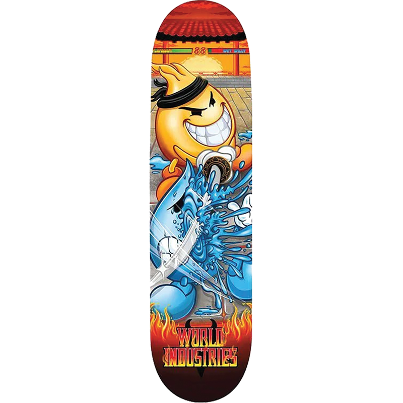 World Industries World Kombat Deck 8.25