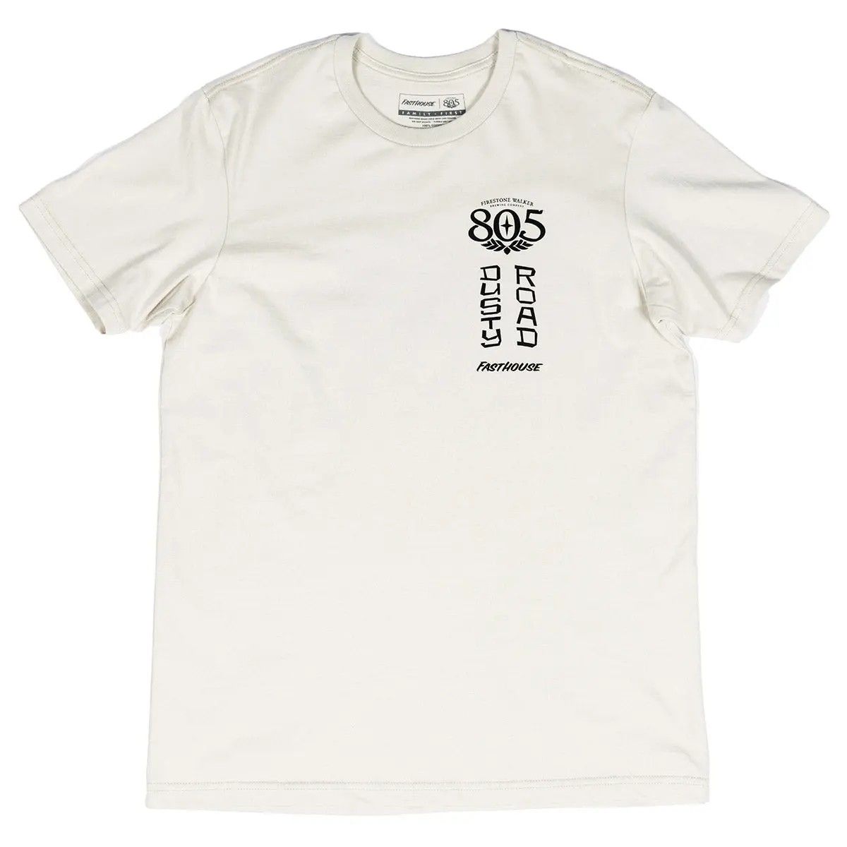 Fast House 805 Roam S/S Tee - Sand, Size: S