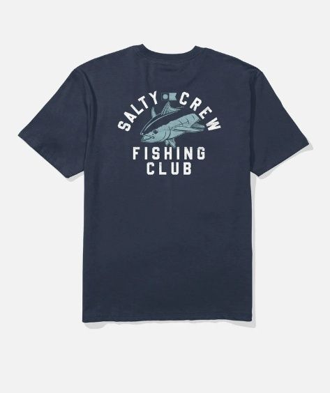 Salty Crew Fish Club Classic S/S Tee - Navy