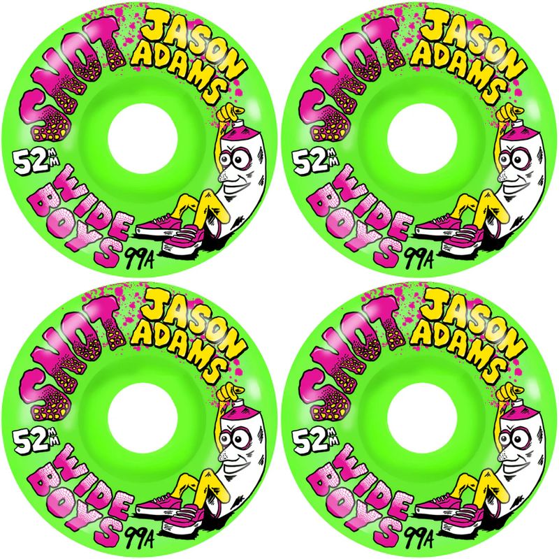 Snot Adams Wide Boys 52mm 99a - Green