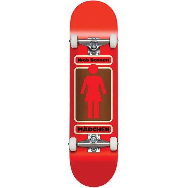 Girl Bennett 93 Til 7.87 Red Complete, Size: 7.87