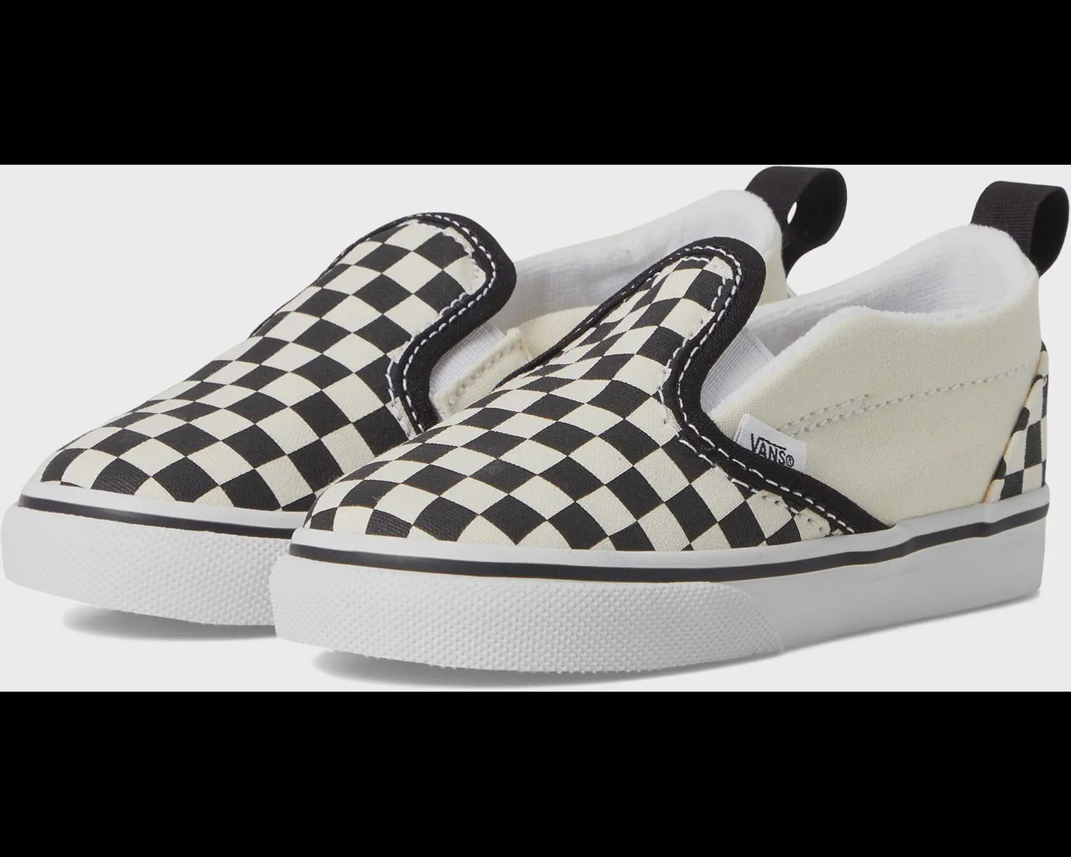 Vans Classic Slip-On Toddler - Black/White, Size: 2.0