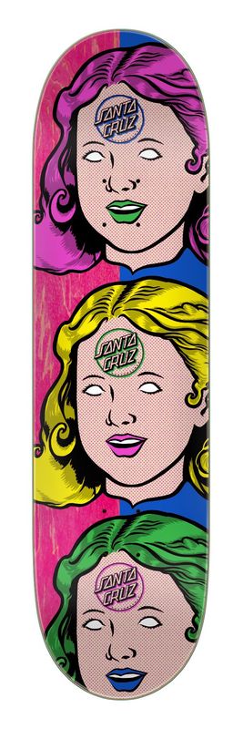 Santa Cruz Possessed Head FeelBase 8.0 Deck