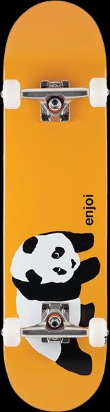 Enjoi Panda Complete Orange 7.75