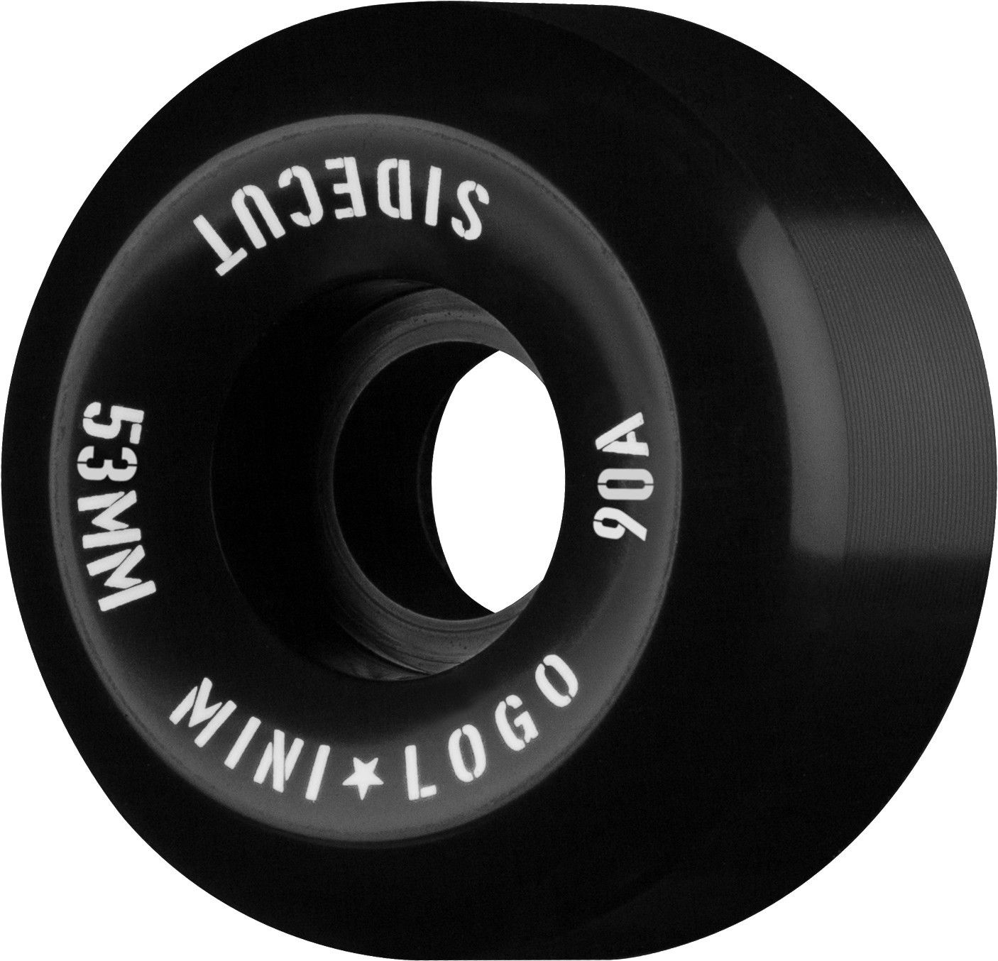 Mini Logo Hybrid Sidecut 53mm 90a, Size: 53mm