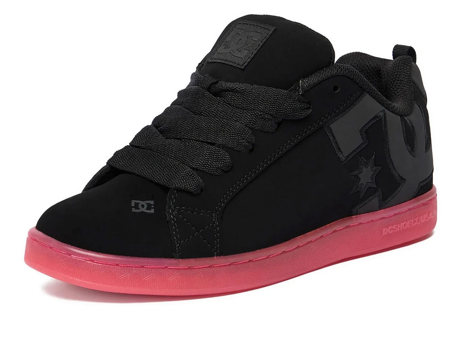 DC Court Graffik - Black/ Pink