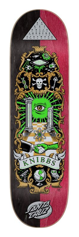 Santa Cruz Knibbs Cryptic Pro 8.5 Deck