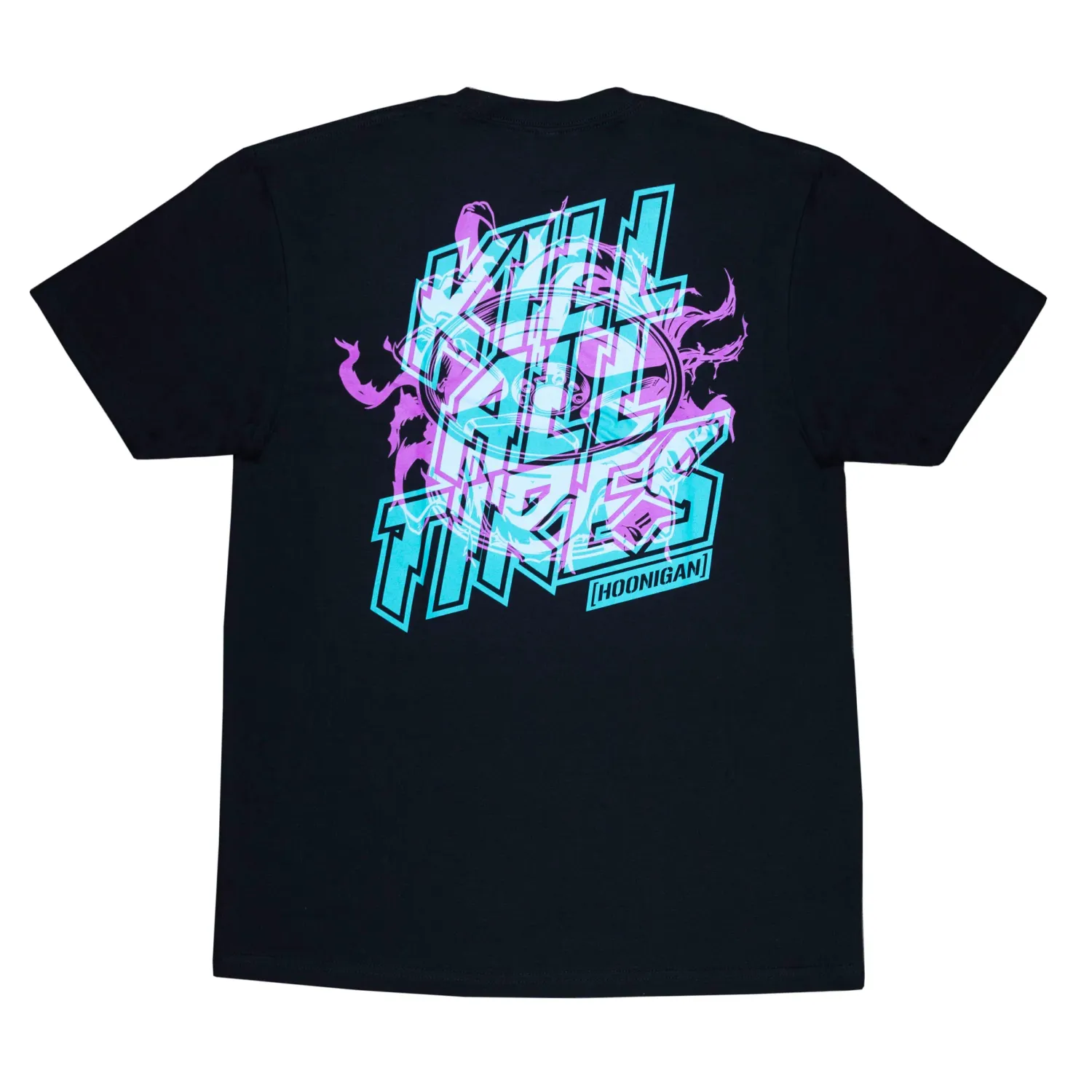 Hoonigan Treadwear SS Tee - Black, Size: S