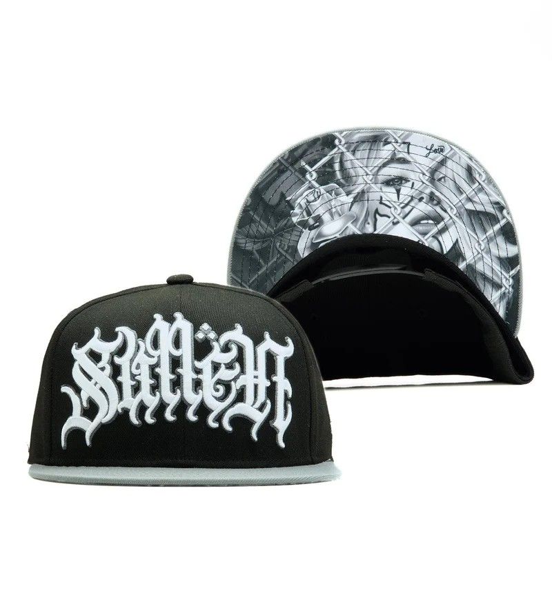Sullen Forbidden Love Snapback - Black/Grey, Size: OS