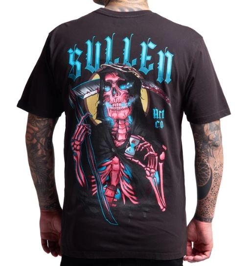 Sullen Red Reaper S/S Tee - Vintage Black