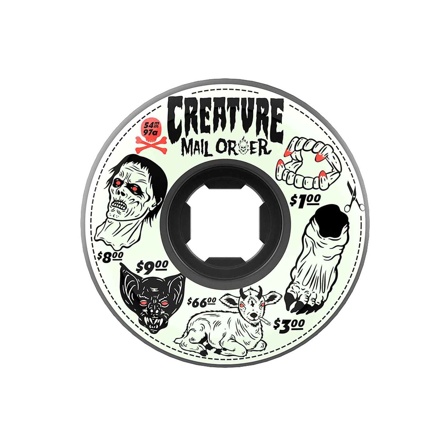 OJ Creature Mail Order Bloodsuckers 54mm 97a, Size: 54mm