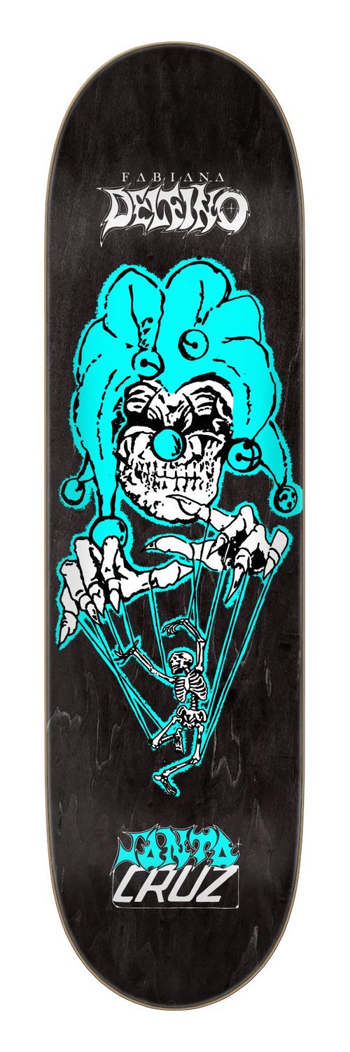 Santa Cruz Delfino Puppet Master Feelbase Pro 8.25 Deck, Size: 8.25