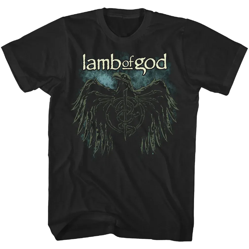 Lamb of God Crow S/S Tee, Size: S