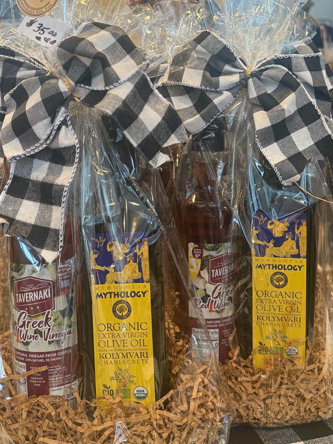 Organic Olive Oil &amp; Red Wine Vinegar