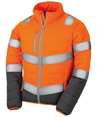 Women's soft padded safety jacket R325F