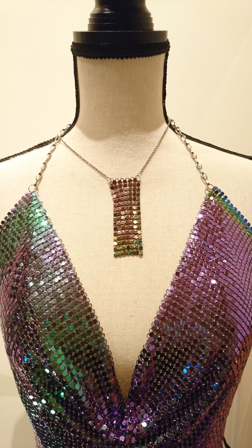Metal Mesh Necklace