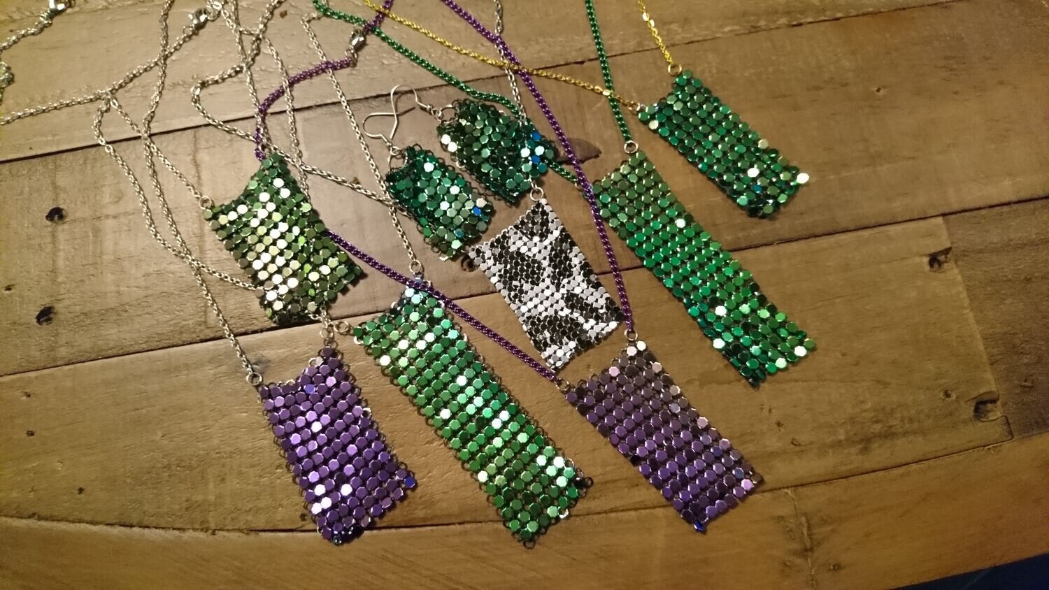 Metal Mesh Necklace