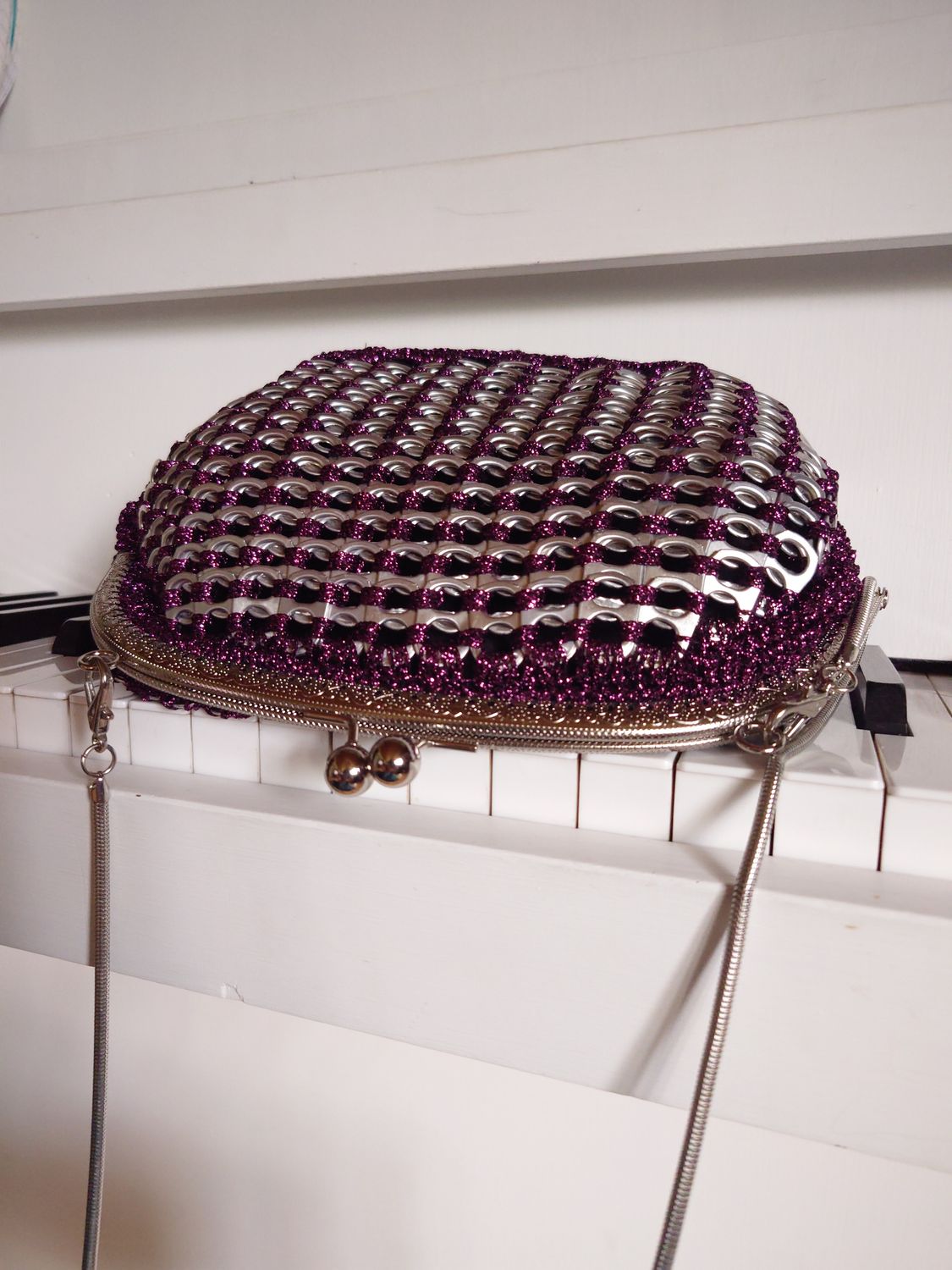 Poptab Clutch Handbag -Big