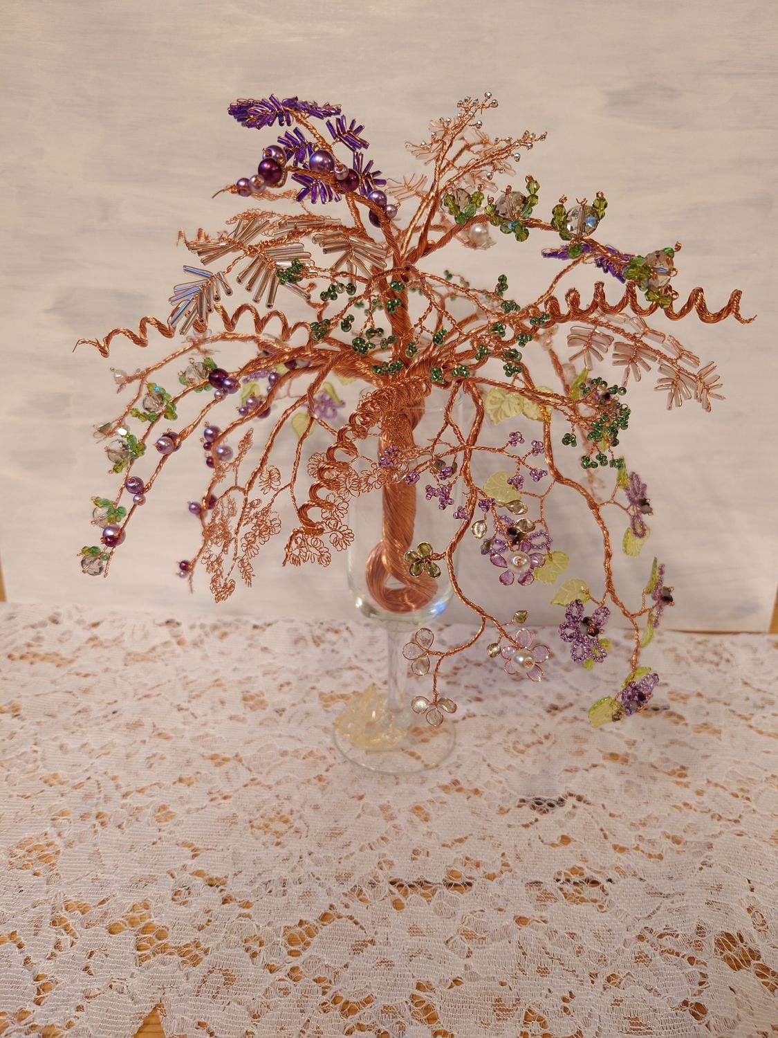 Copperwire wedding Bouquet