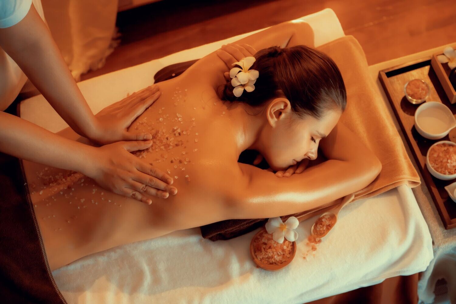 Massage Thaï aux huiles chaudes - solo - 1h
