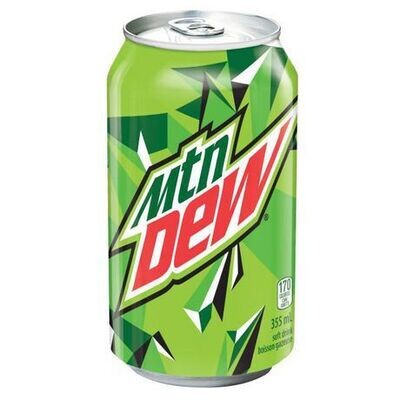 MOUNTAIN DEW CANETTE