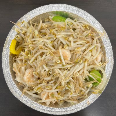 CHOP SUEY (FÈVES GERMÉES) AUX CREVETTES