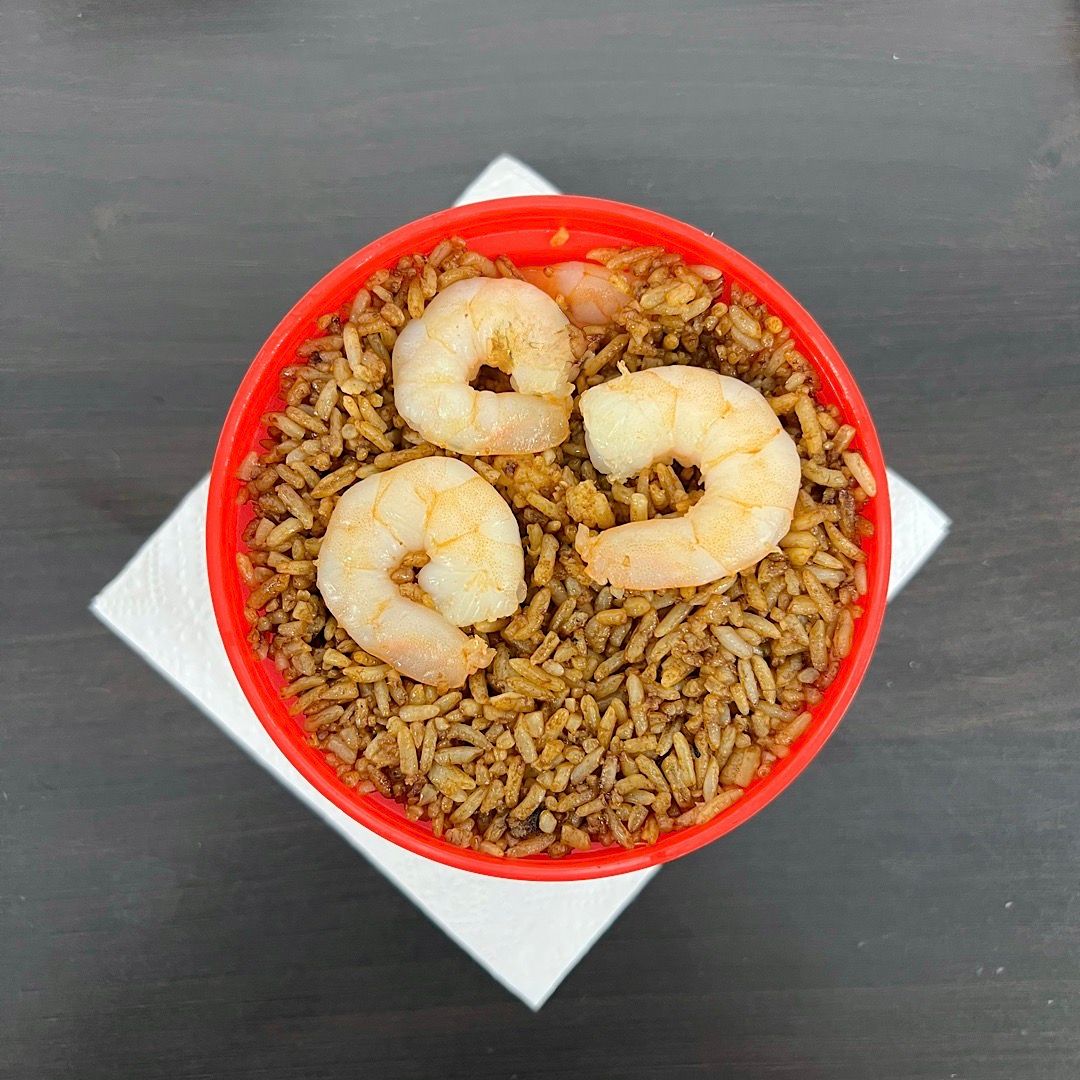 RIZ FRIT   AUX CREVETTES