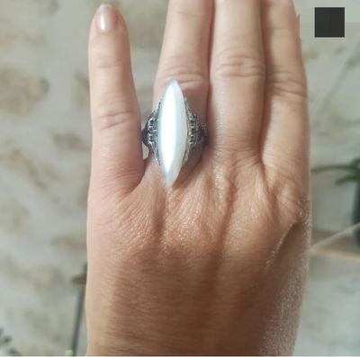 Bague réglable pierre de lune