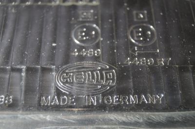 #044 Linse / Glas für Metall-Scheinwerfereinheit rechts, H4, Hella