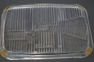 #068 Lens / Glass for Plastic Headlight Lampunit Left, H4, Aftermarket