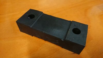 Uitlaat ophang rubber