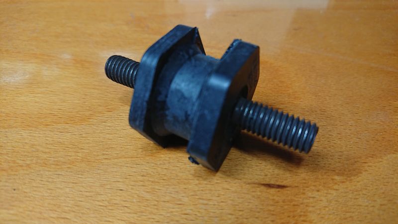 #073 Exhaust Damping rubber, round version