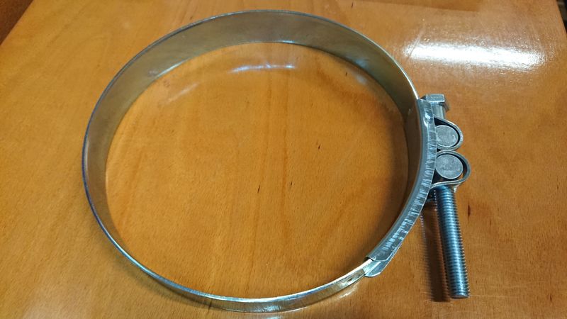 #028 Holder Clamp for exhaust muffler