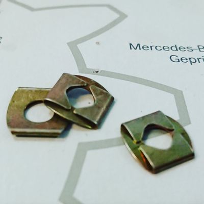 Clip for heater controlpanel