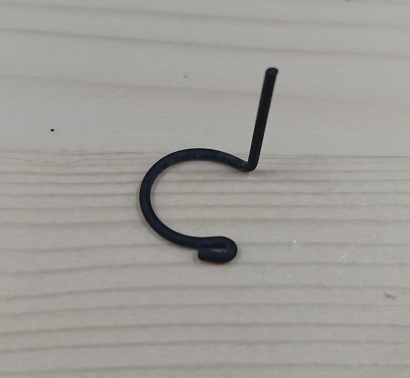 #158 Clip, securing ball-joint on clutch slave cylinder