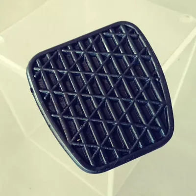 Pedal Pad for &#39;Hanging&#39; clutch and brake pedals