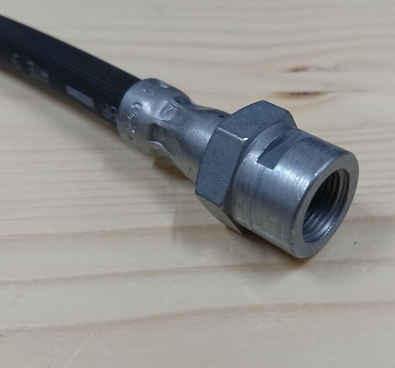 #486 Flexible Hose / Brake Hose for brakes at the rear axle / wheels